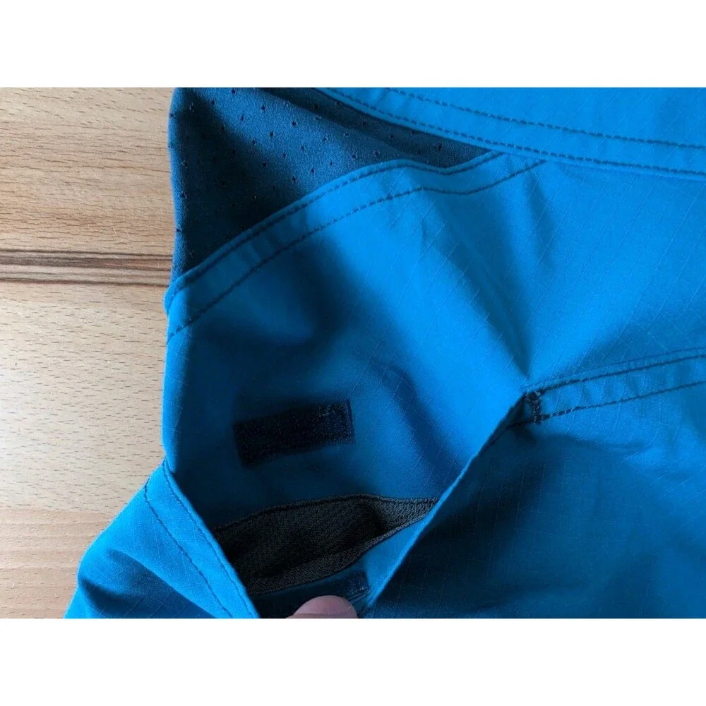 5.11 Tactical Mens Board Shorts Blue Ripstop Cargo Training Swim Trunks Size 33